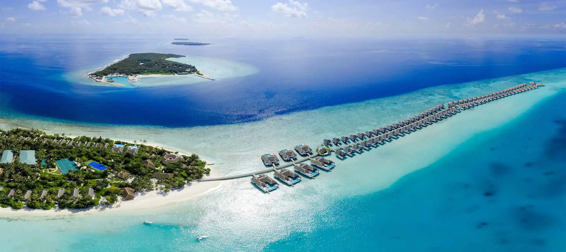 Hotelanlage Malediven