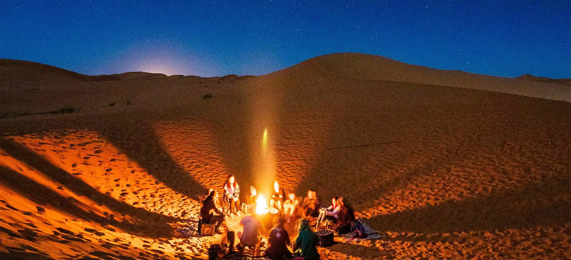 Reise in die Wüste Feuer